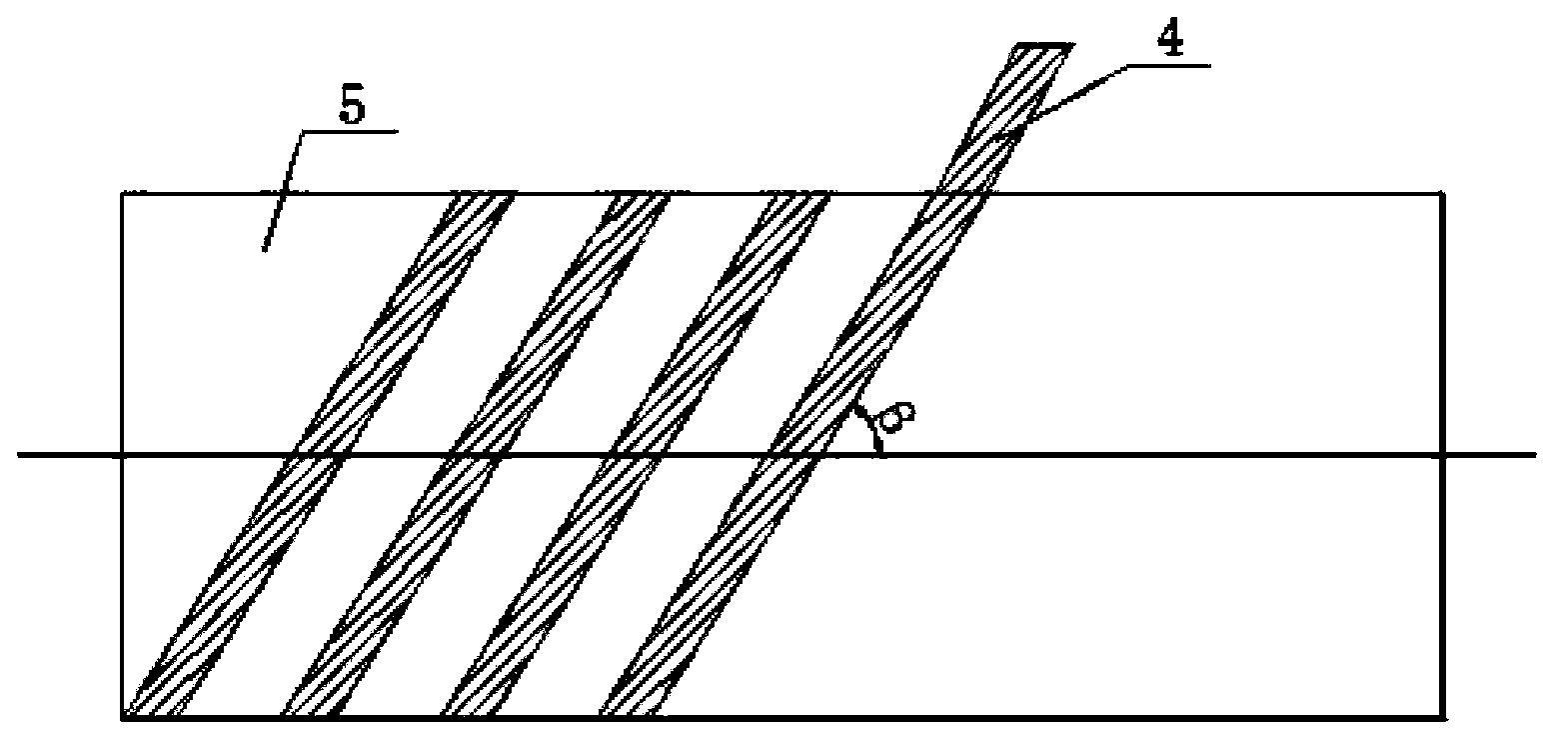 Composite wound thermoplastic glass-reinforced-plastic pipe and production method thereof