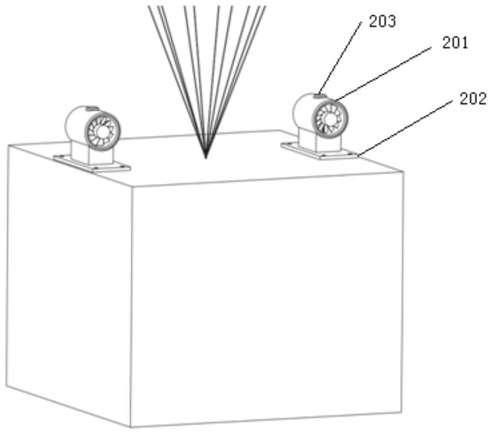 Air drop method and device