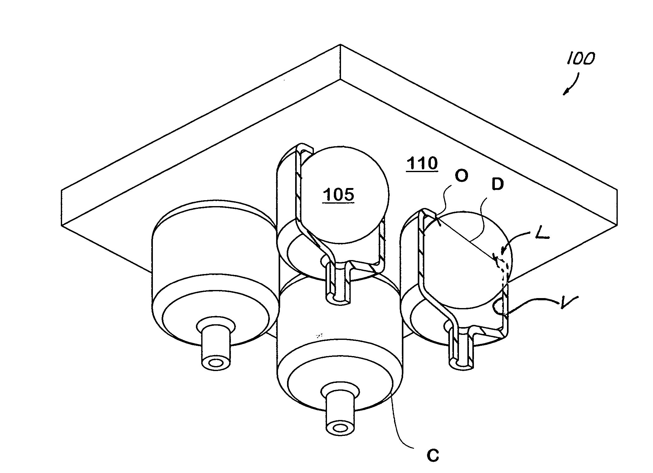 Jetter cup holder