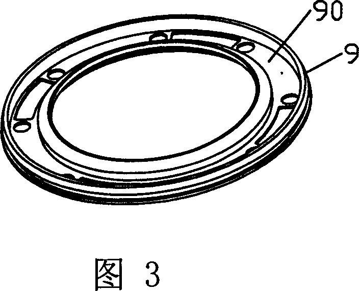 Top air intake gas stove burner