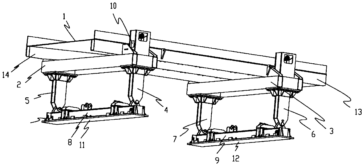 Truck-loading platform for intelligent unmanned truck loading of stacked products, and control method of truck-loading platform