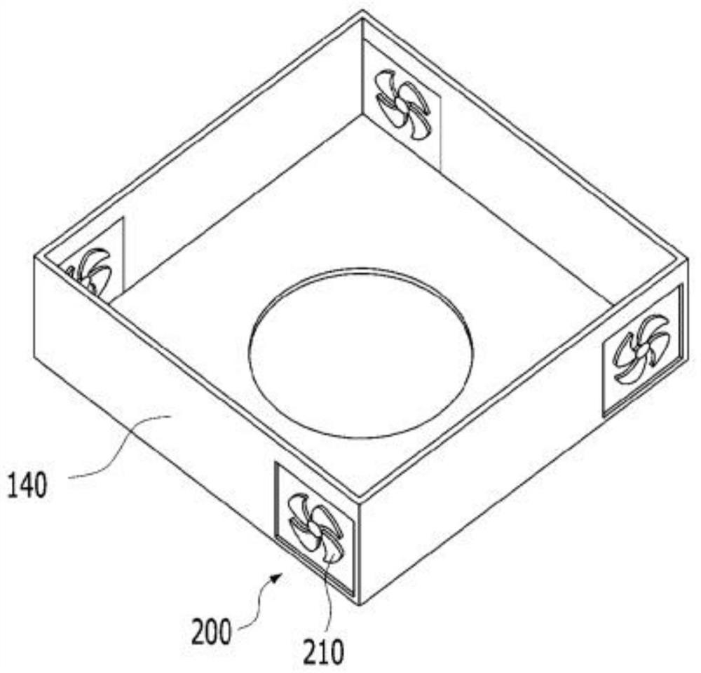 Double swirl type air purifier