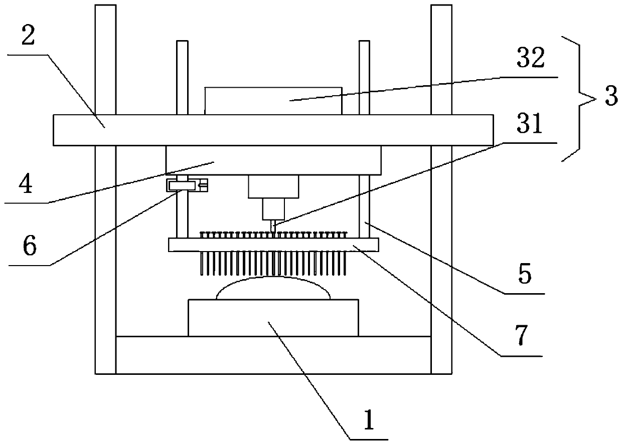 Rapid positioning device for machining