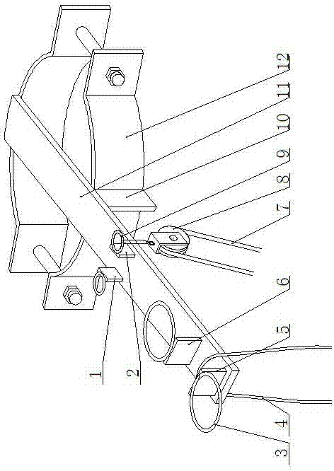 Overhead ground wire lifter