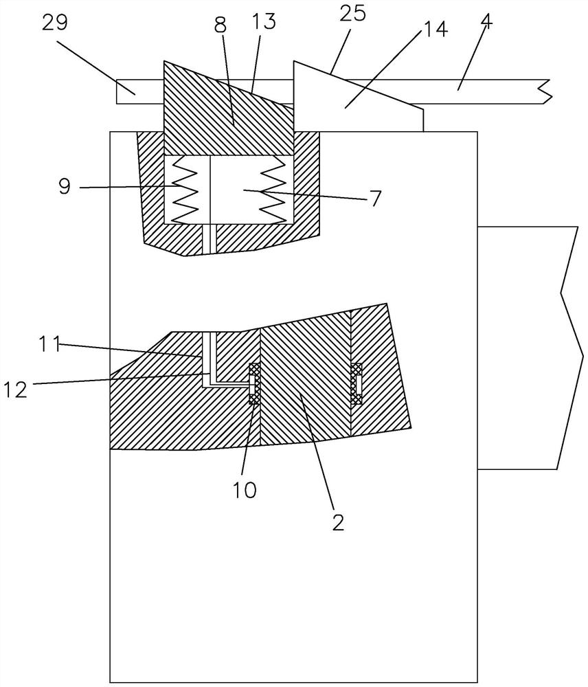 A face swing speed gate with good blocking effect