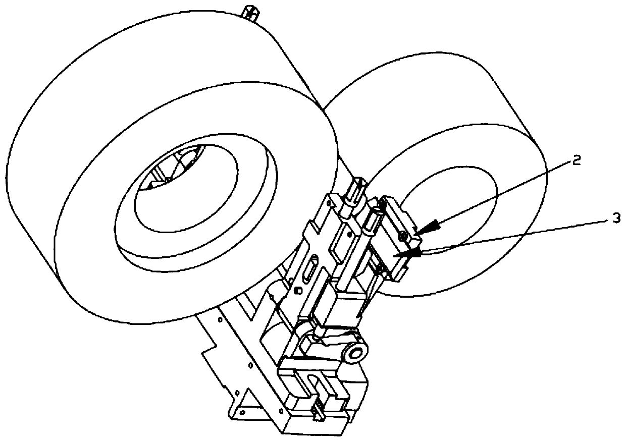 Bracket of centerless grinding machine