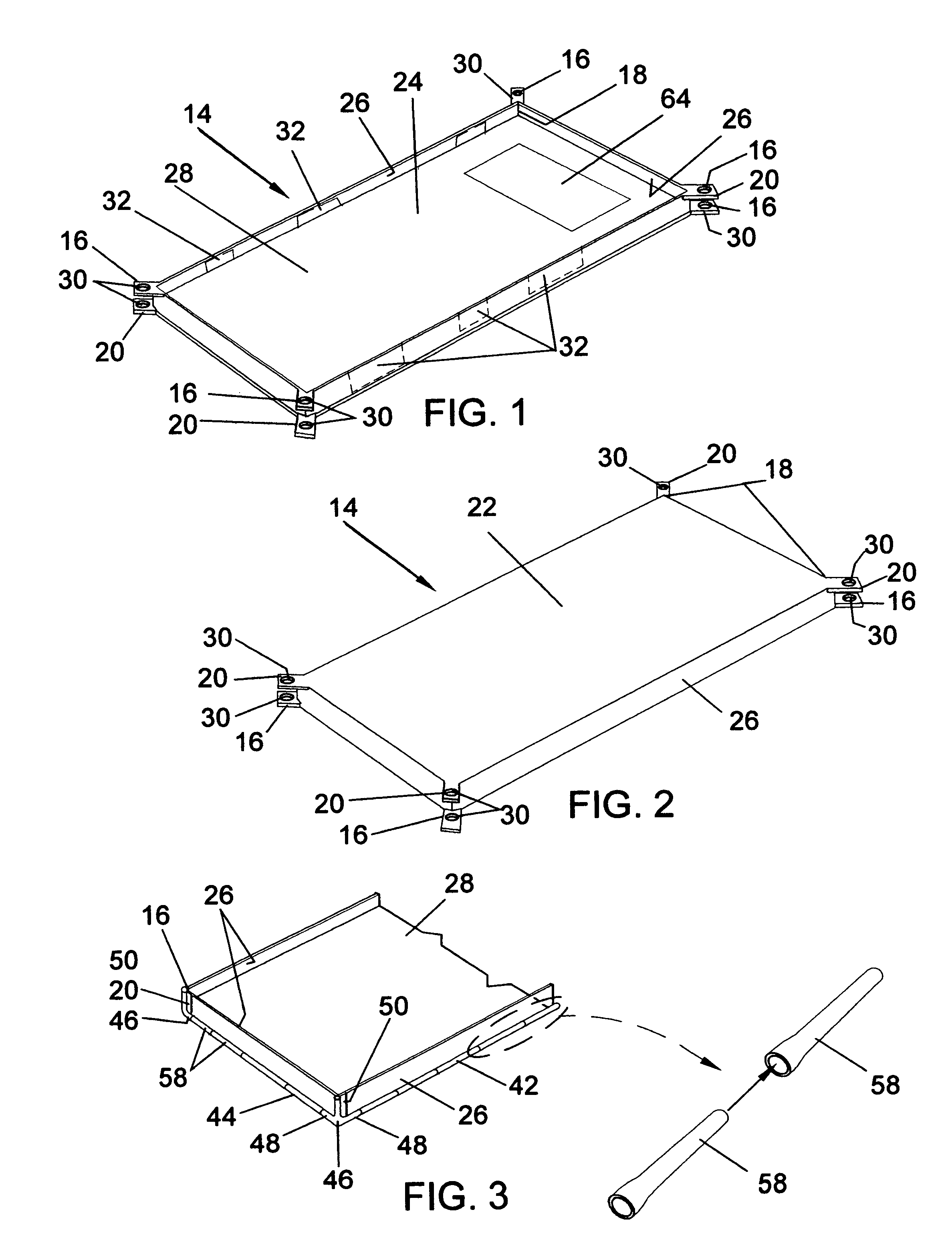 Beach blanket assembly