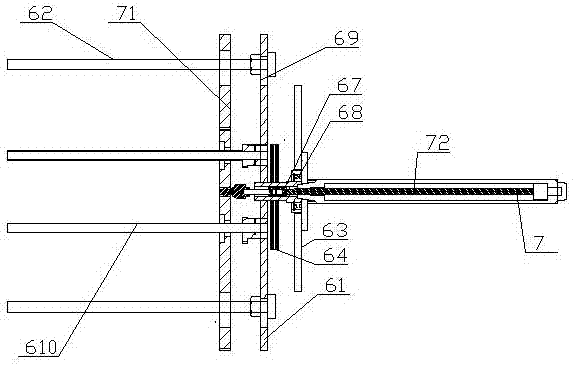 Automatic control filter bag folding machine