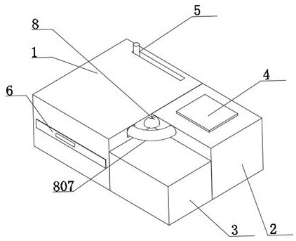 An automated testing device for a semiconductor device