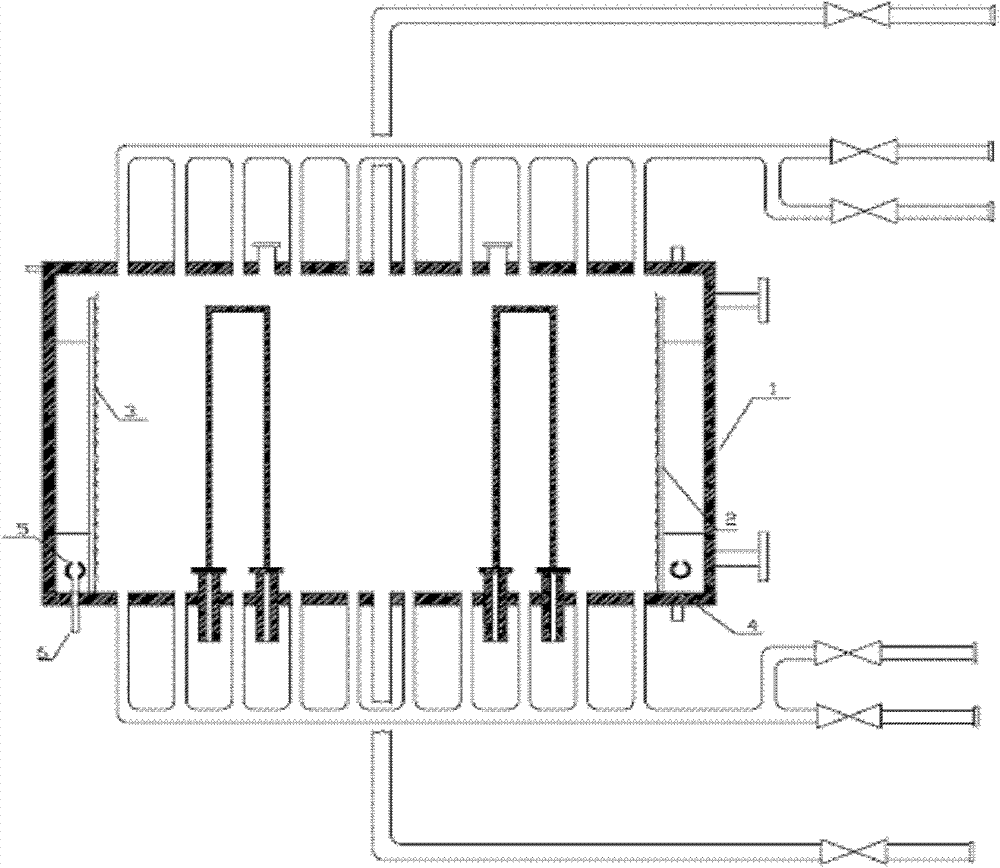 Energy-saving device and method for polycrystalline silicon reduction furnace with polycrystalline silicon insert heat insulation layer