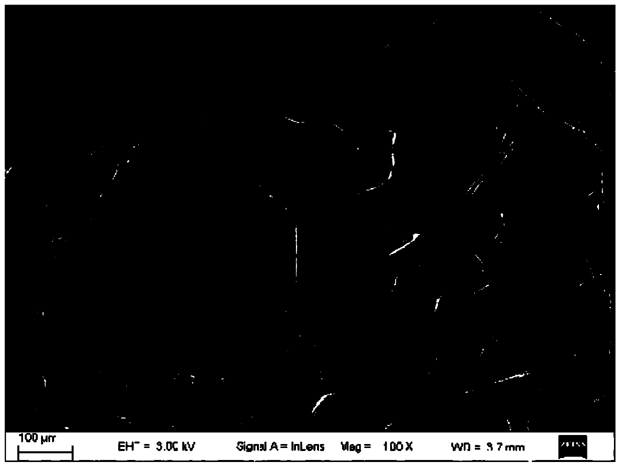 Three-dimensional fiber-based composite aerogel type adsorbent preparation method