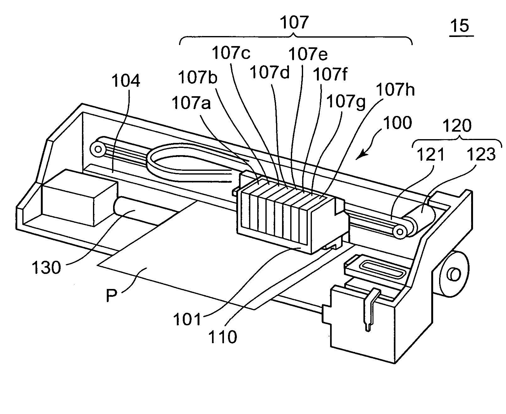 Printer, print control unit, print control method and print control program product