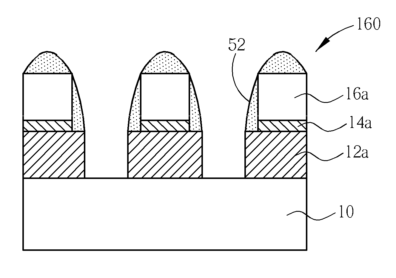 Method of forming gate conductor structures