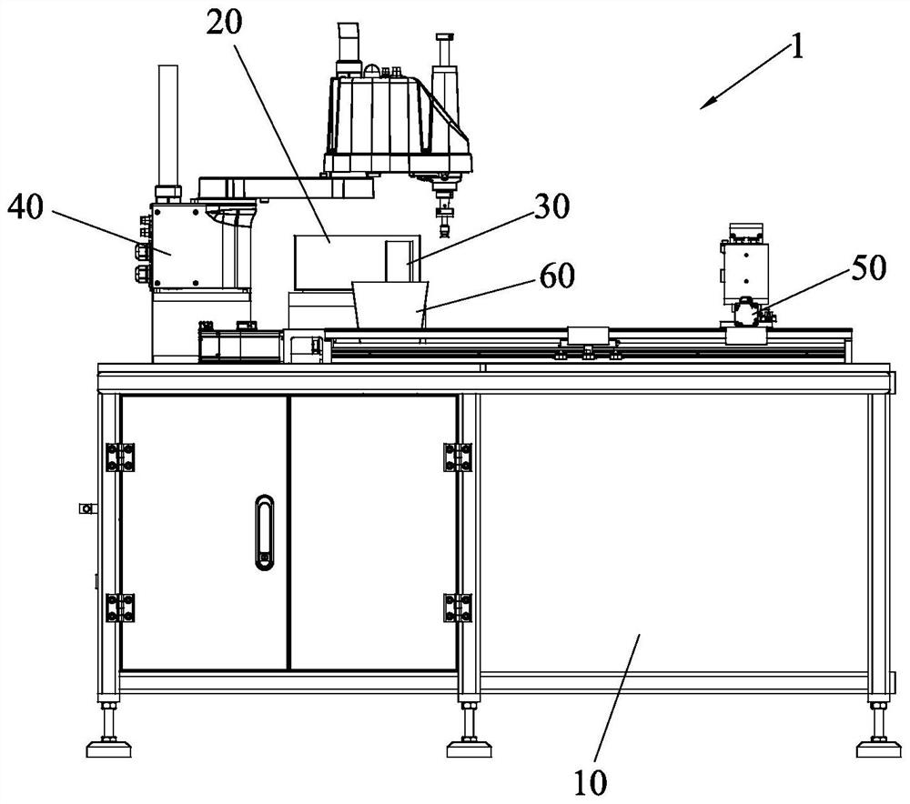 Feeding and discharging equipment for sheet stock punching and operation method thereof