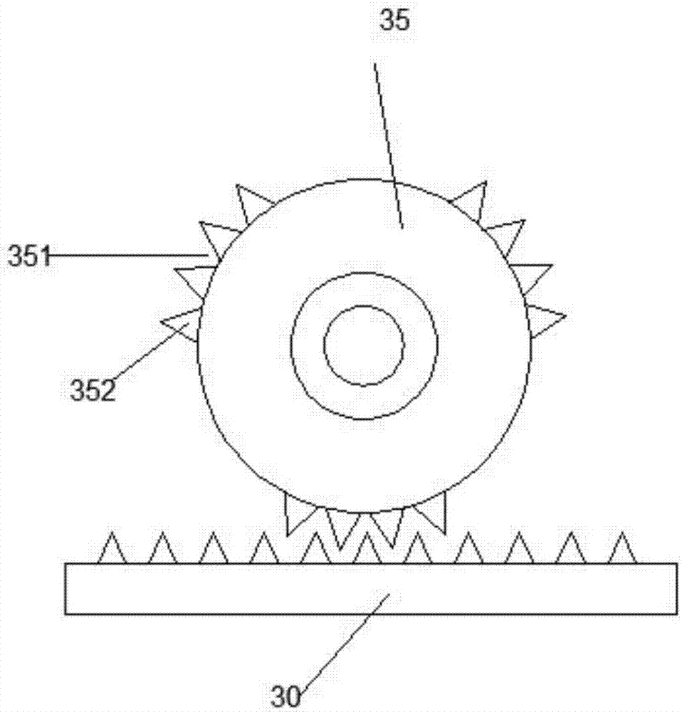 Agricultural spraying and irrigating device with good mixing effects