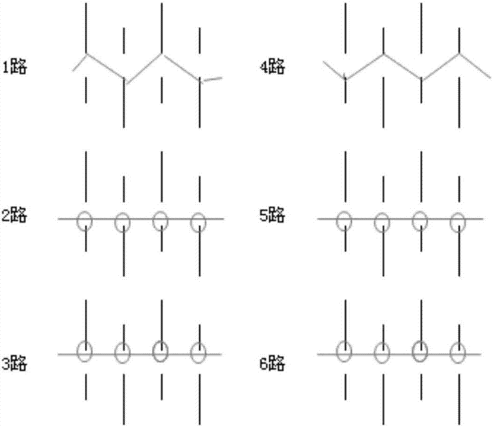 Full-spandex fitting double-sided cloth