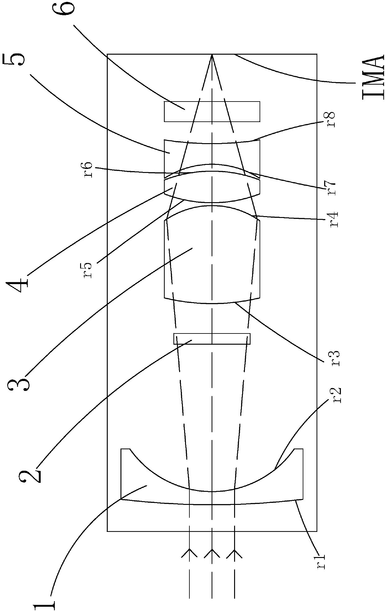 Optical lens achieving temperature compensation