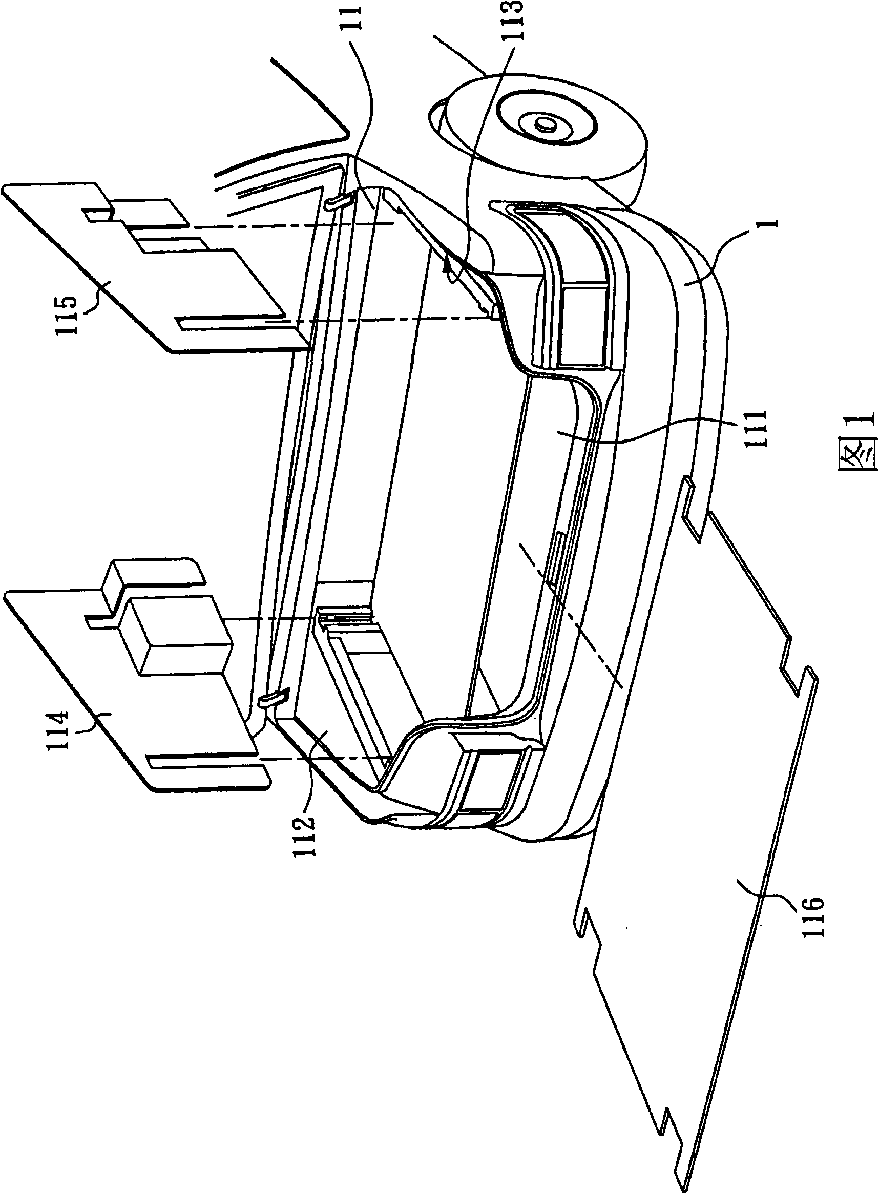 Vehicle mounted lifting device