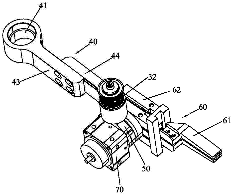 Multiple degree of freedom finished wire product moving mechanism