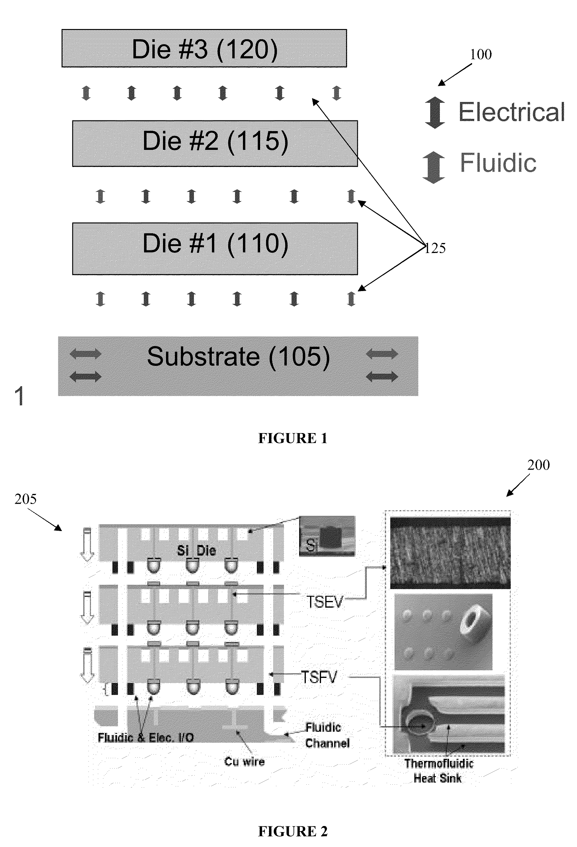 3-D ICs WITH MICROFLUIDIC INTERCONNECTS AND METHODS OF CONSTRUCTING SAME