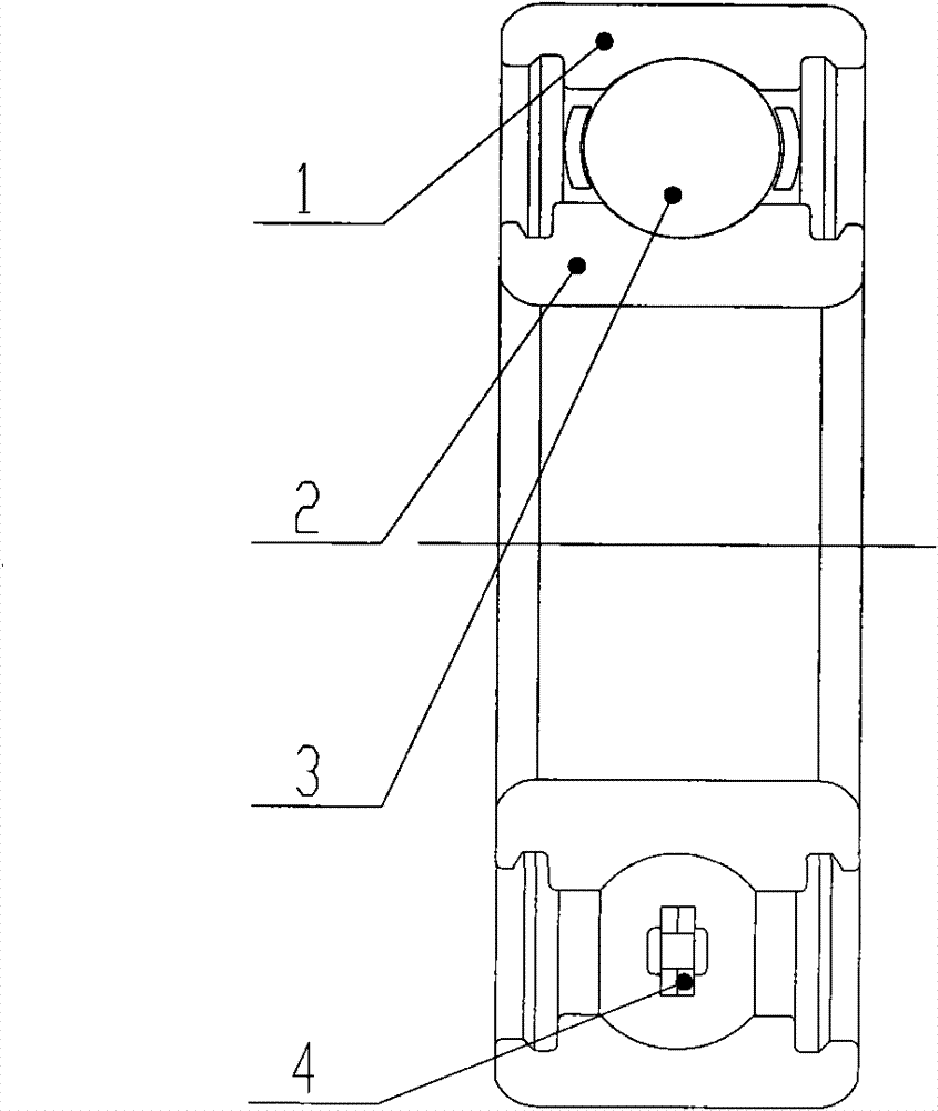 Method for manufacturing rolling bearing lubricated by maintaining lubricating oil through UHMWPE (Ultra High Molecular Weight Polyethylene) and rolling bearing