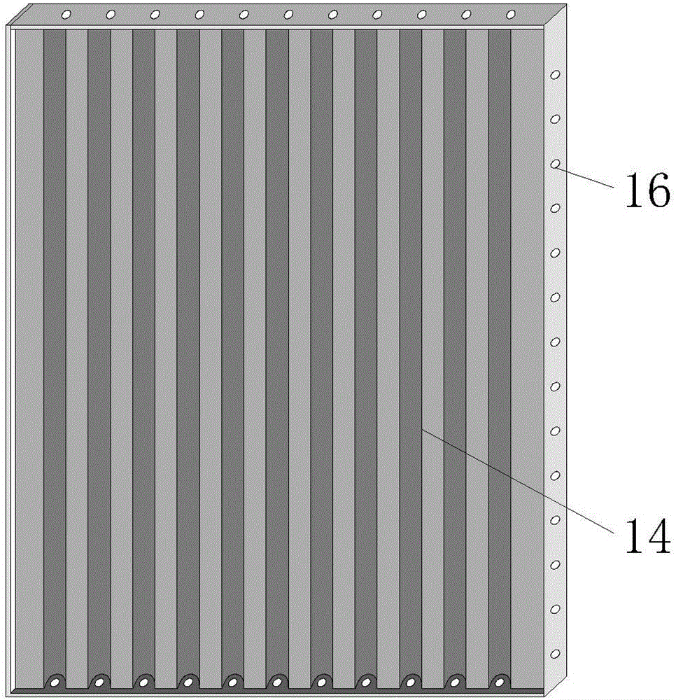 Combined type integrated sewage treatment device and mounting method