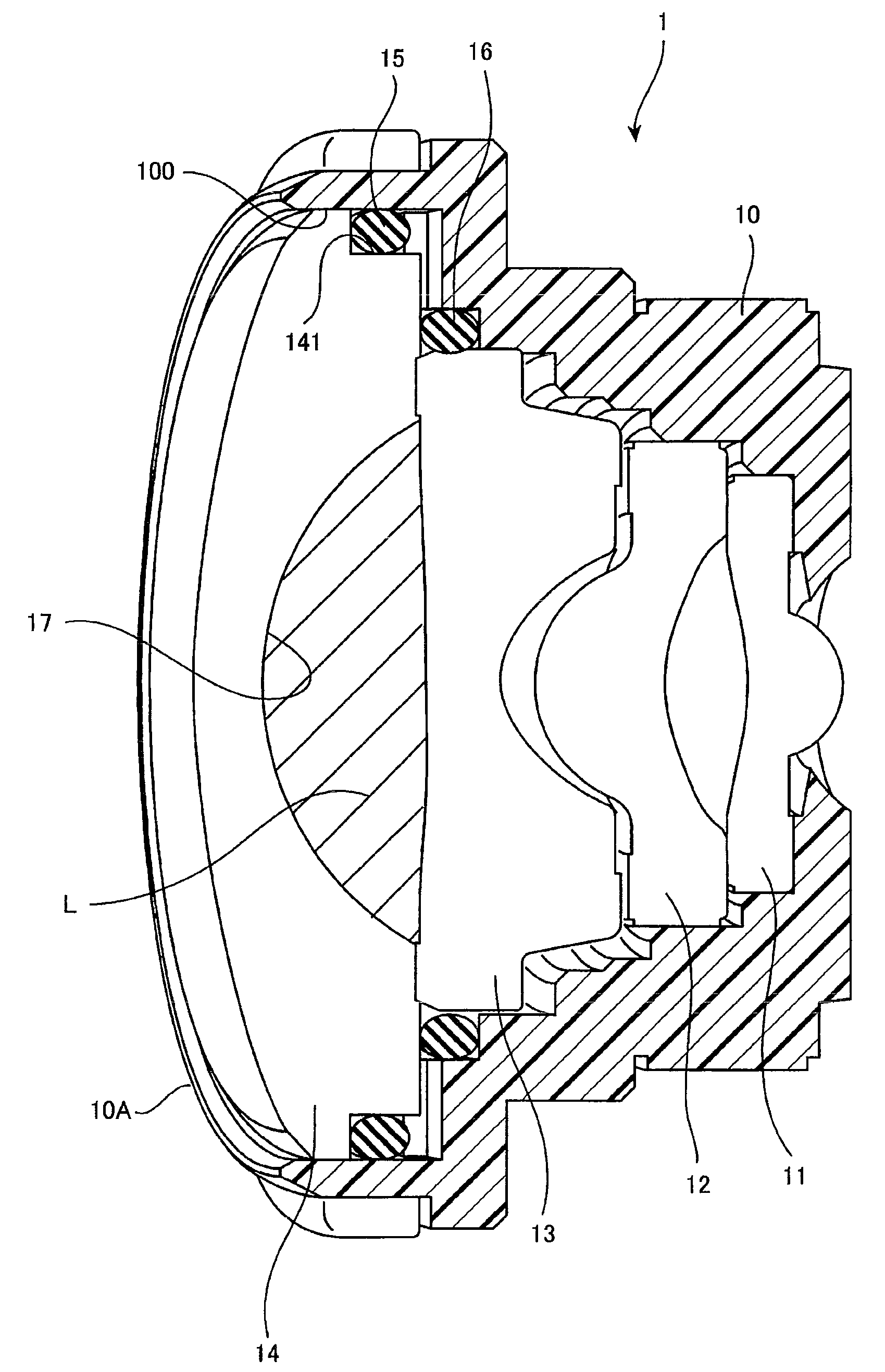 Lens assembly and imaging device