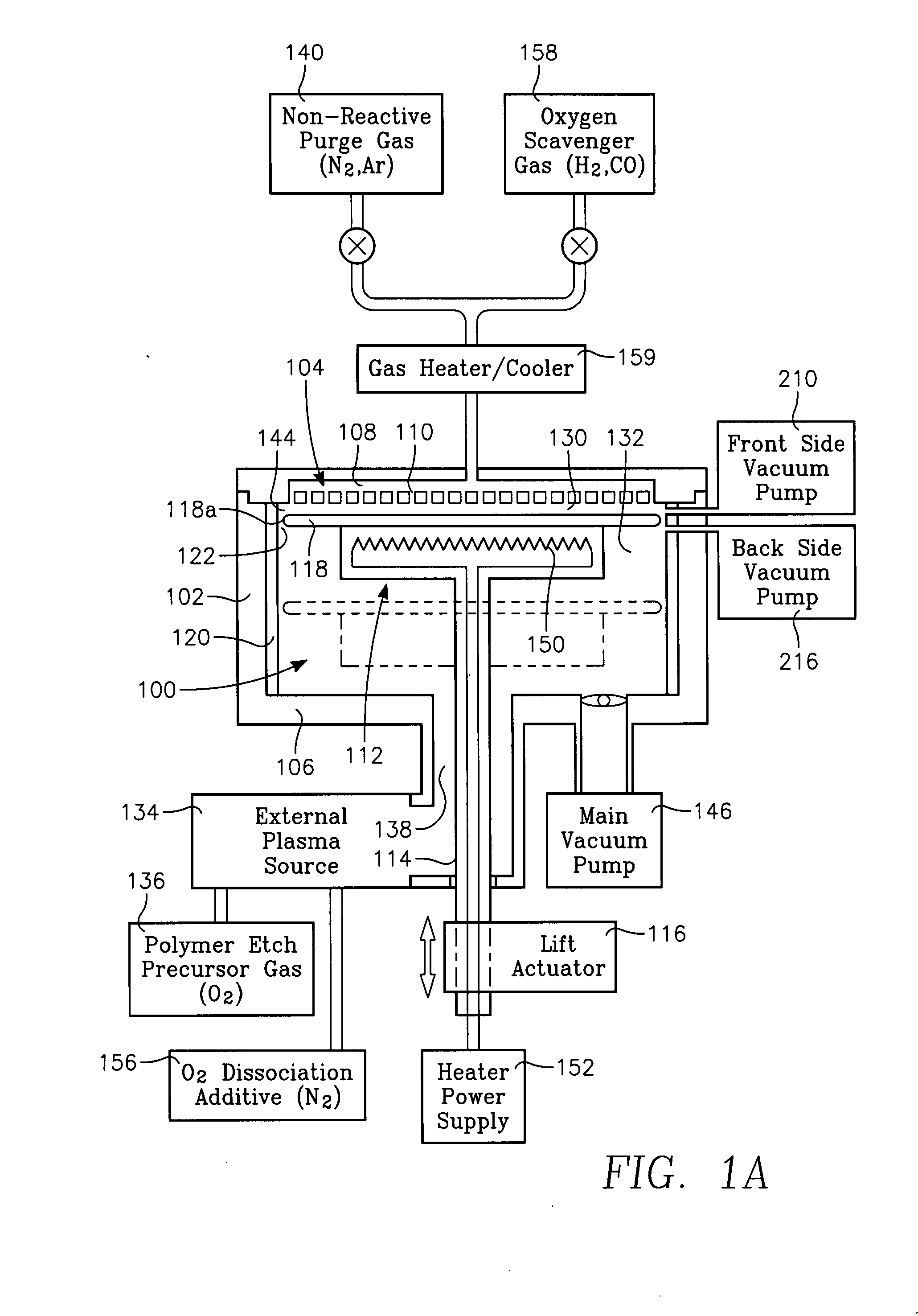 Process for wafer backside polymer removal and wafer front side photoresist removal