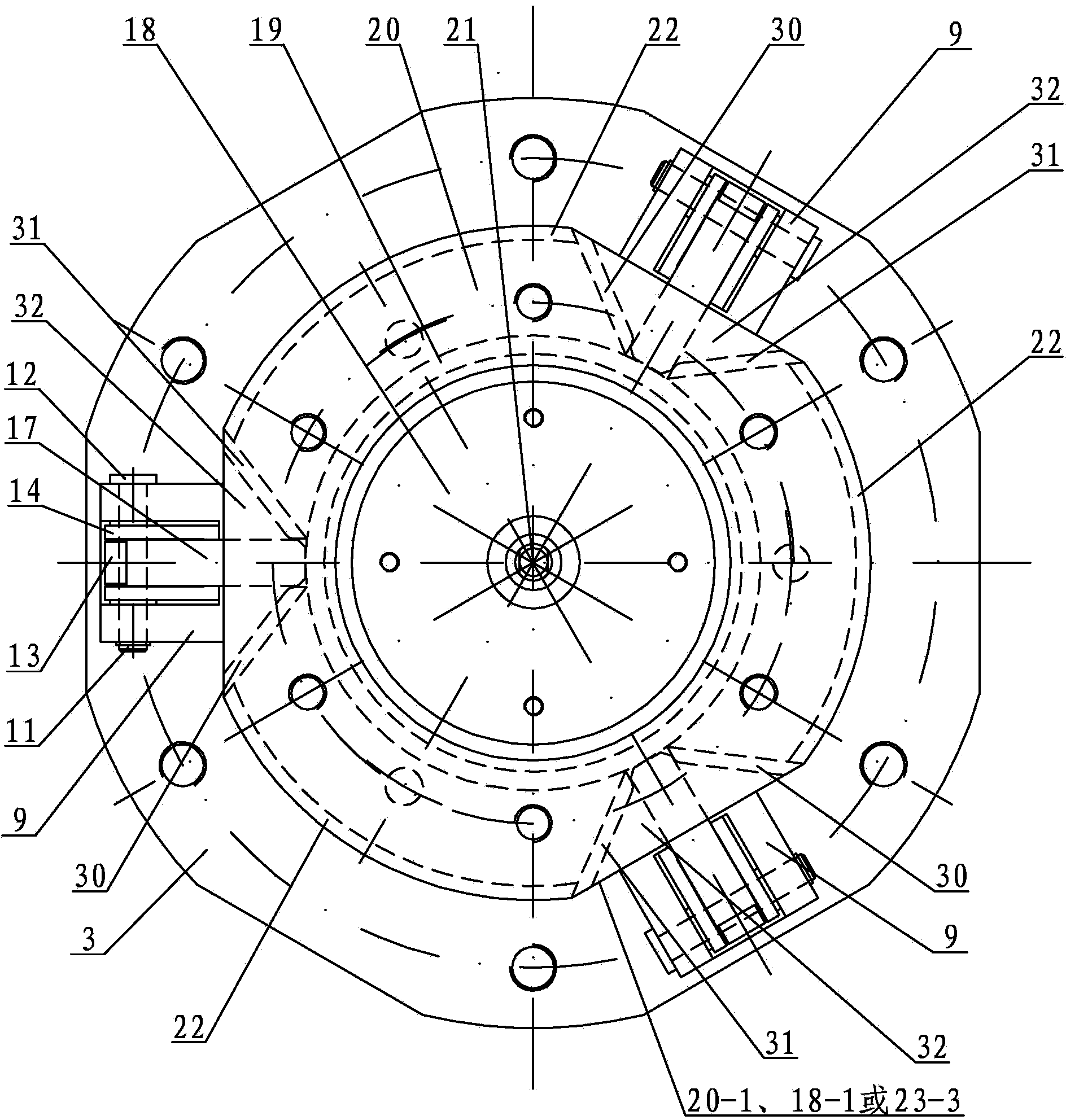 Small-size spacecraft butt-joint mechanism