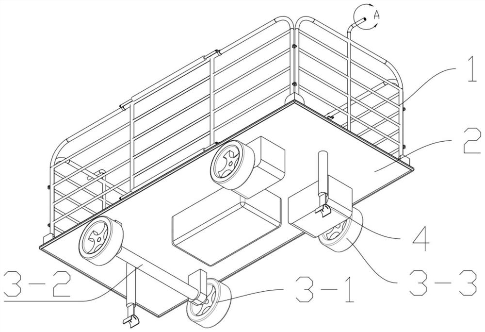 Combined transfer trolley