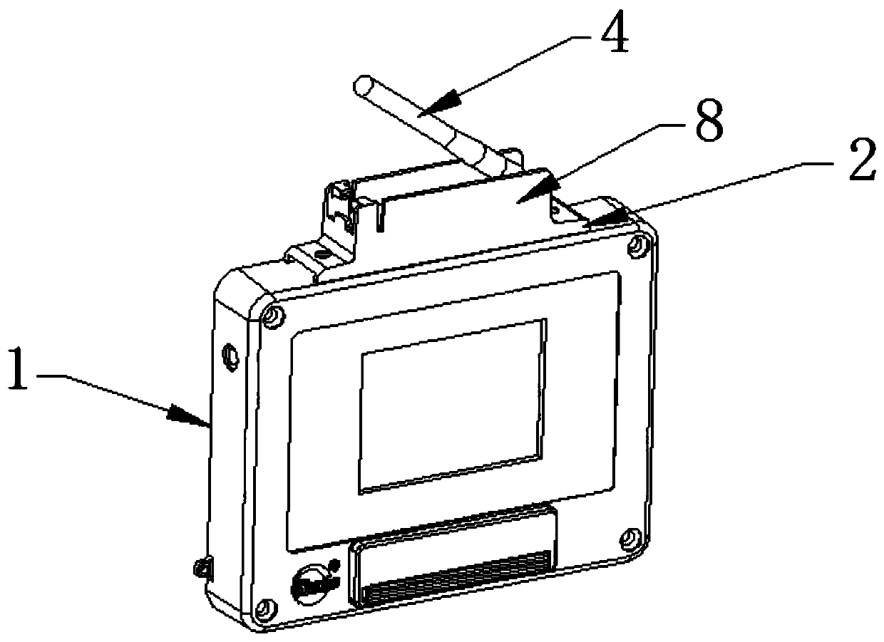 Internet of Things antenna protection seat