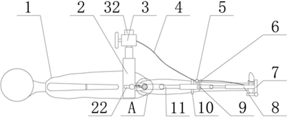 Leg positioning mechanism for orthopedist and use method of leg positioning mechanism