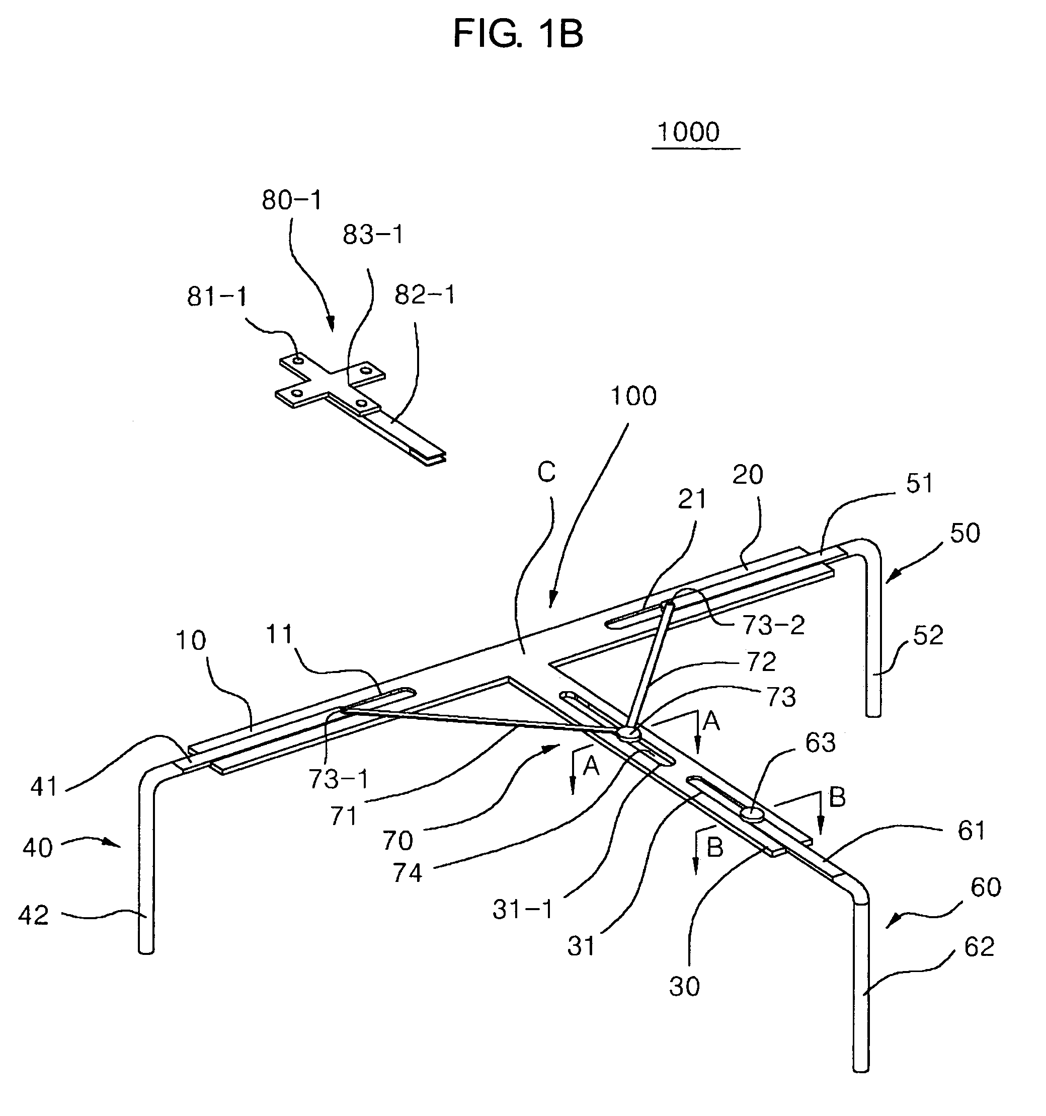 T-shaped gauge and acetabular cup navigation system and acetabular cup aligning method using the same