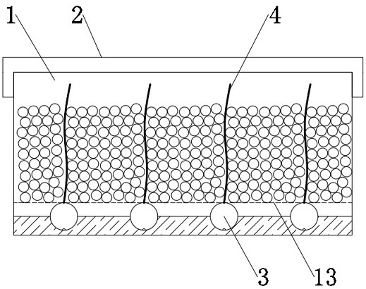 Material storage device for pipe color master batch production