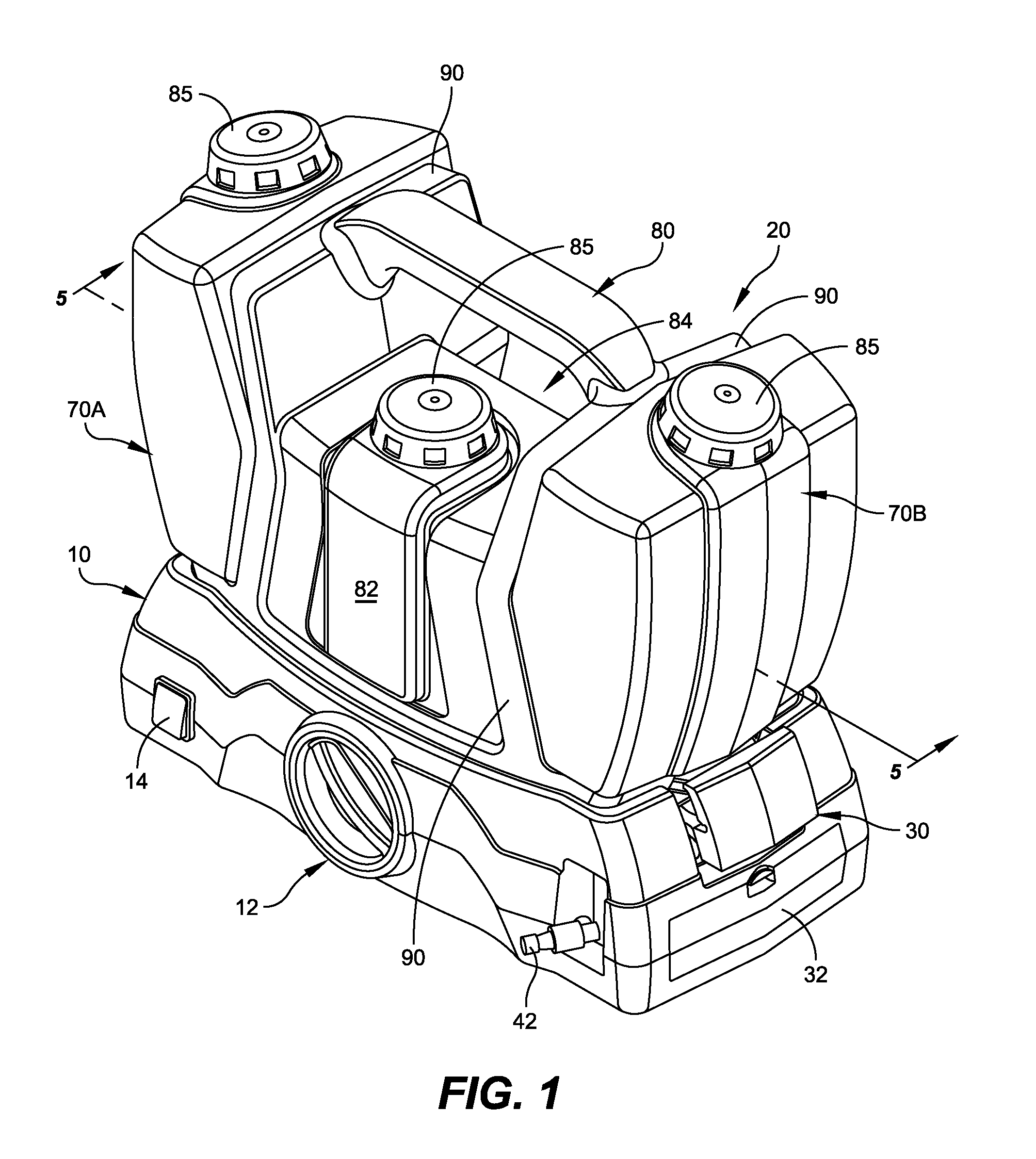 Portable pressure washer