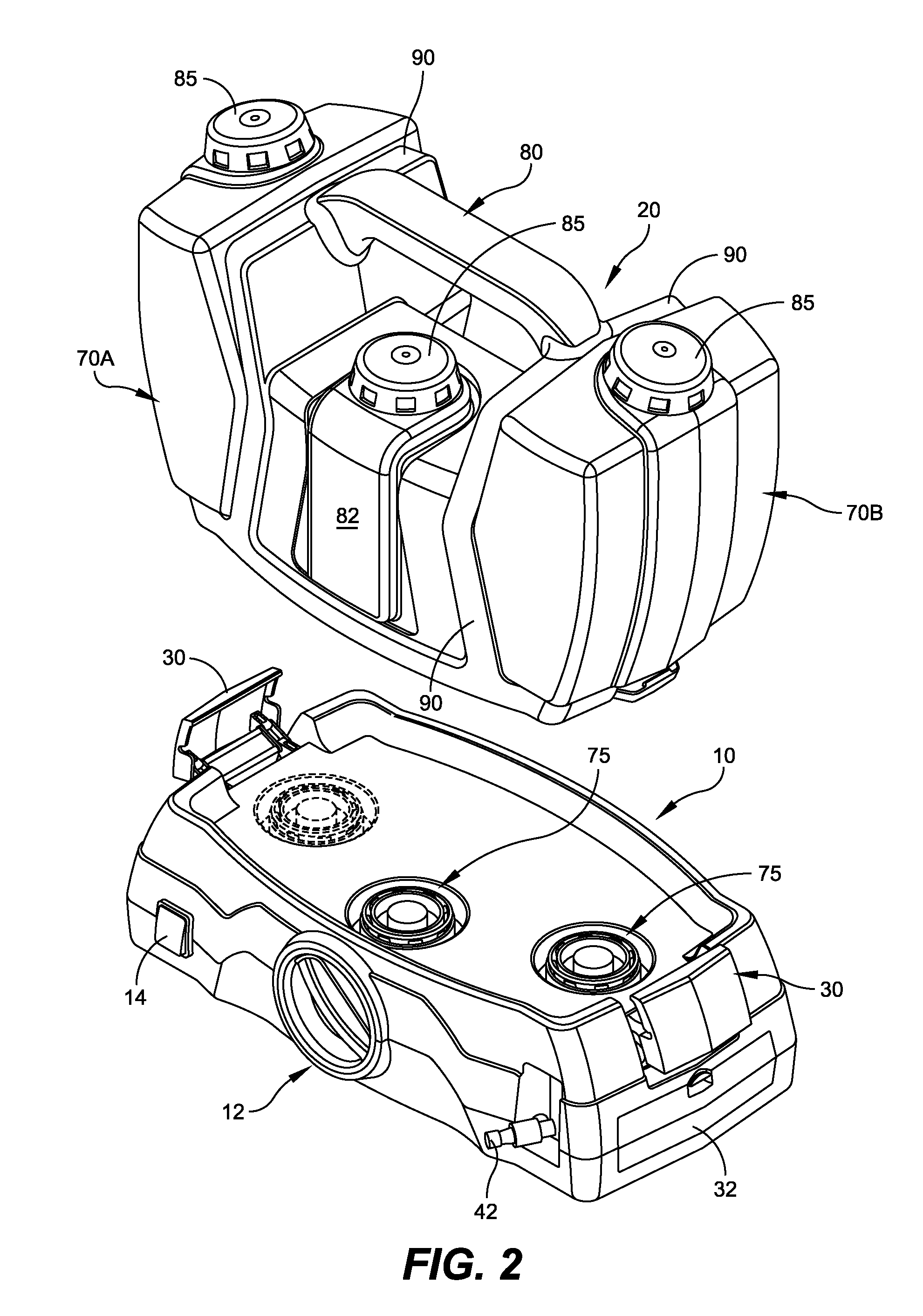 Portable pressure washer