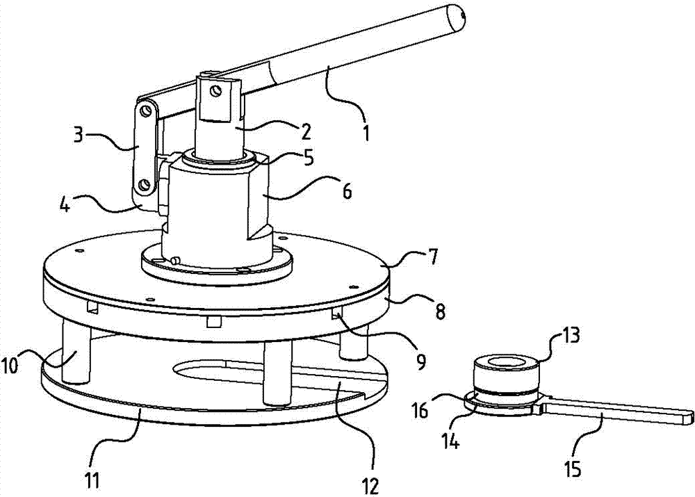 Magnetic steel assembling fixture