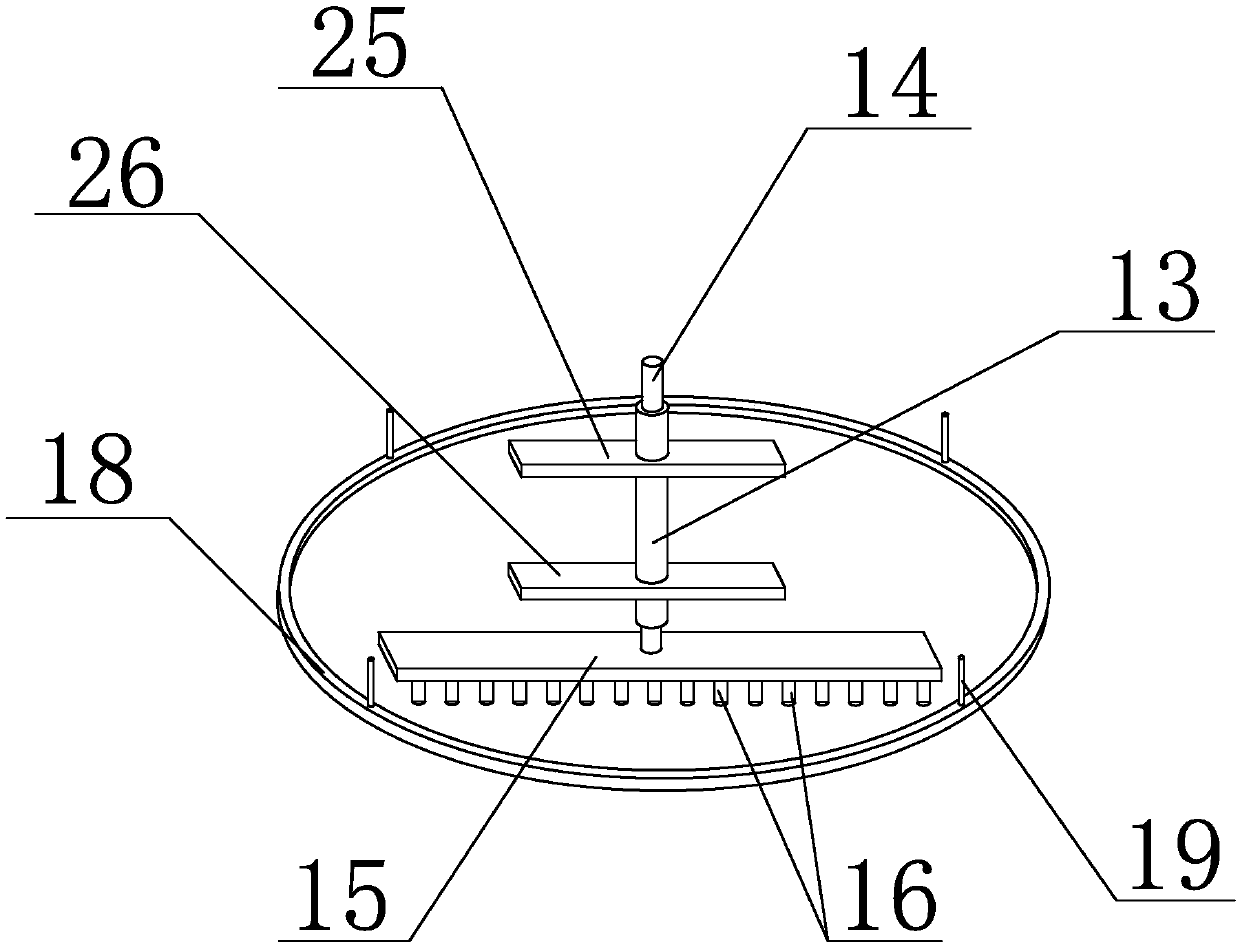 Environmentally-friendly anticorrosive treatment method for household wood slab