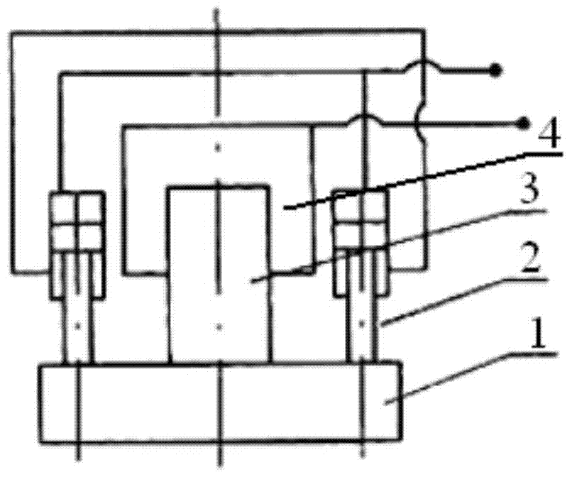 A three-dimensional undulating surface vitrified brick forming device