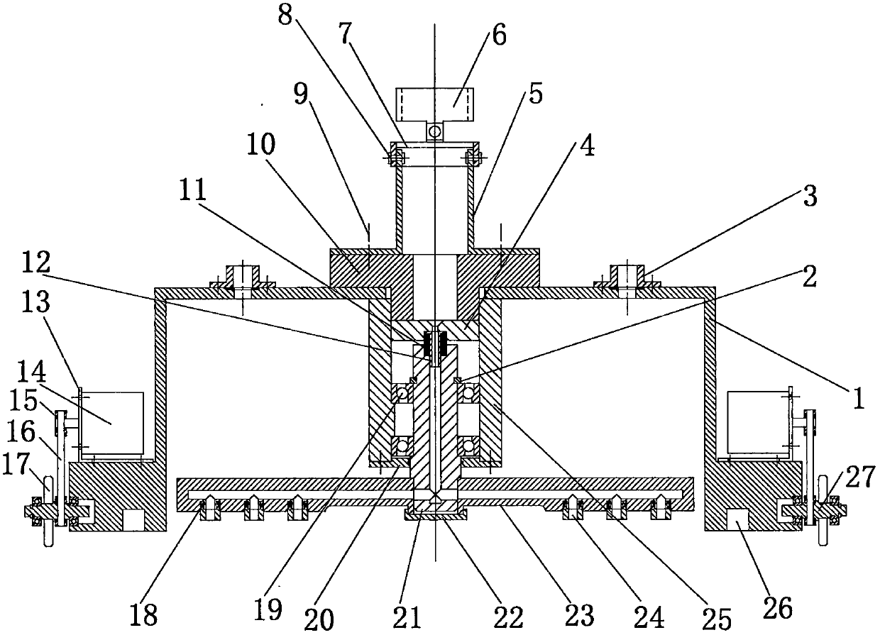 Magnetorheological effect-based ship rust-removing automatic wall-climbing robot device