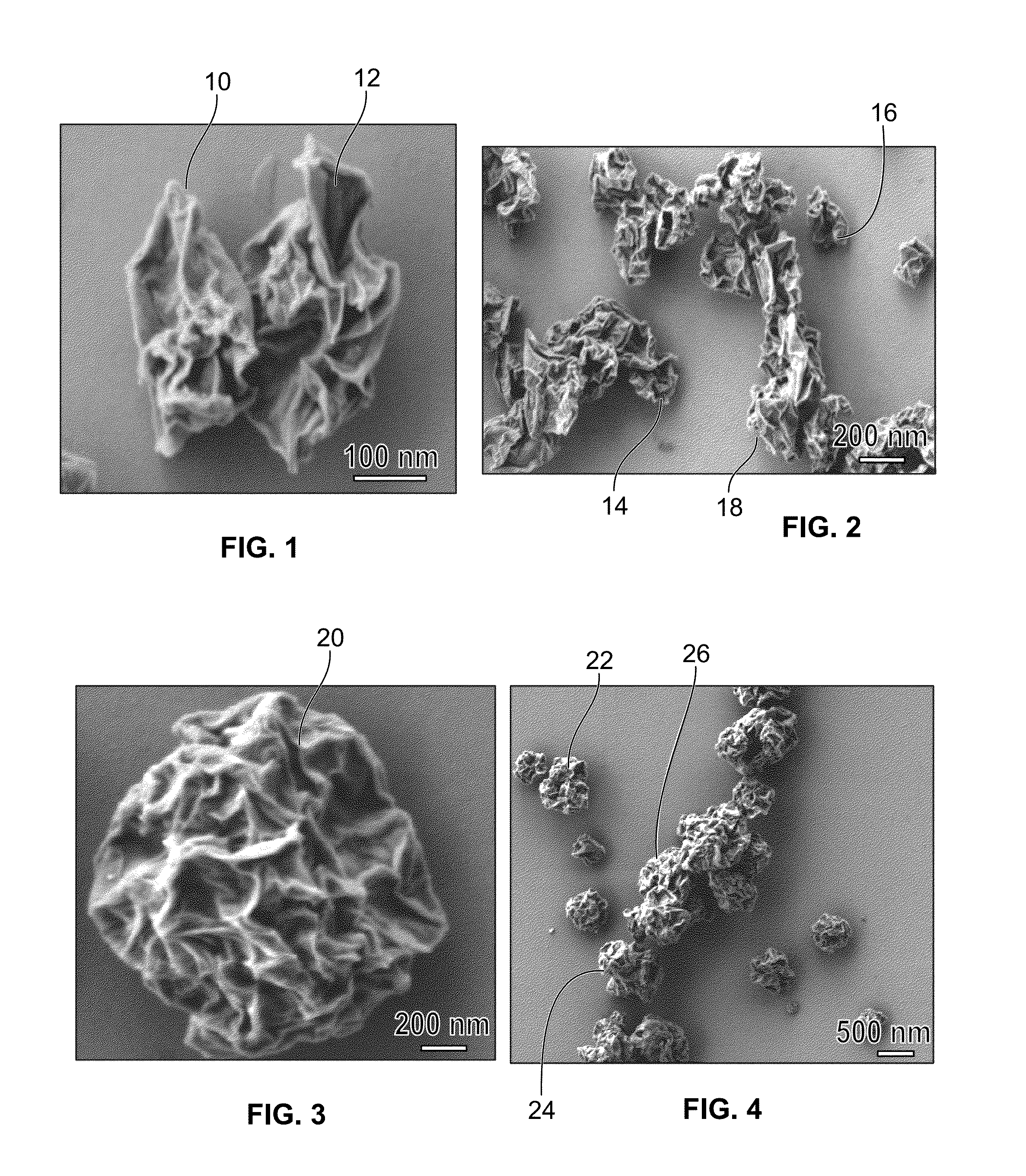 Granules of graphene oxide by spray drying