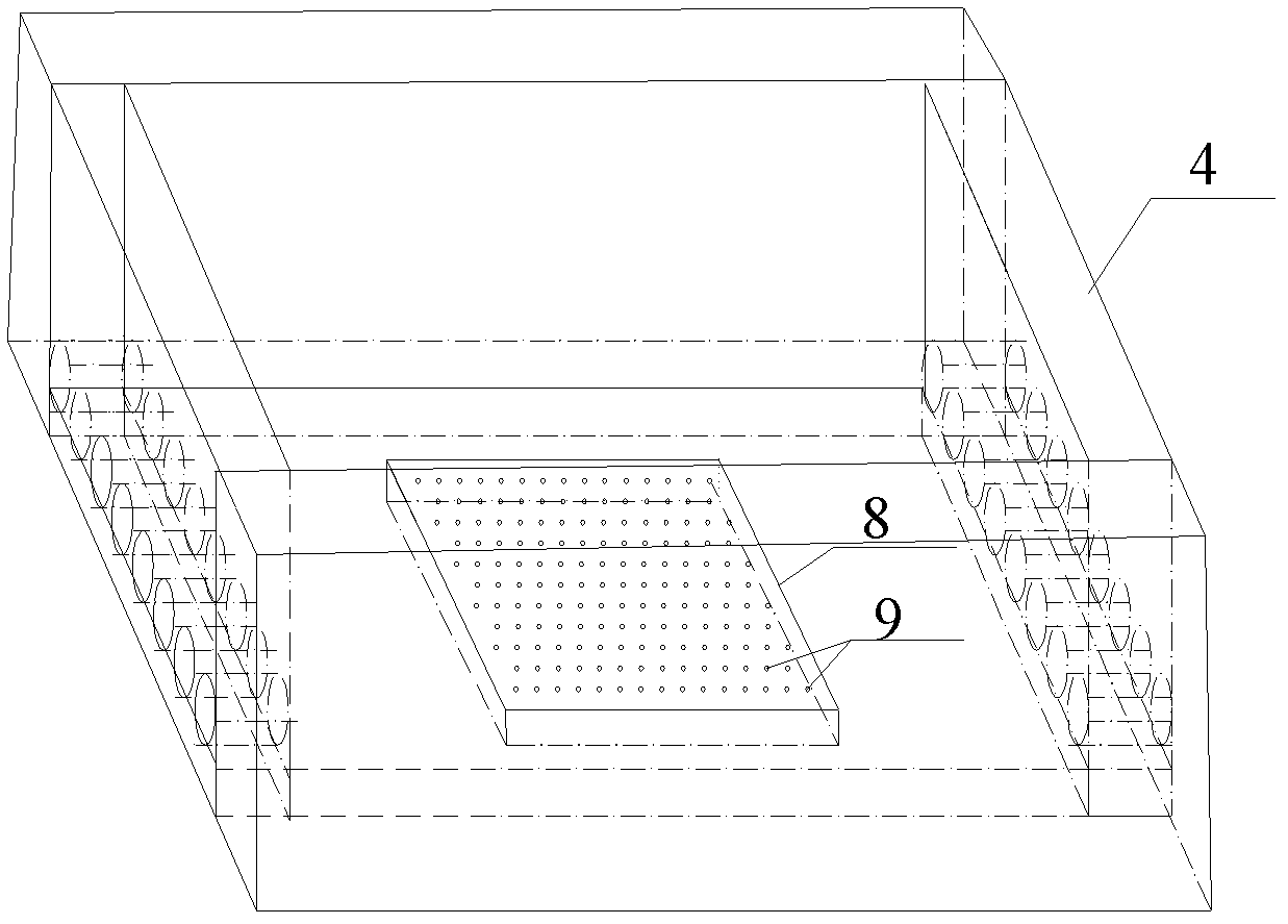 Apparatus for measuring wetting condition of surface of metal in oil/water double phase flow system, and method thereof