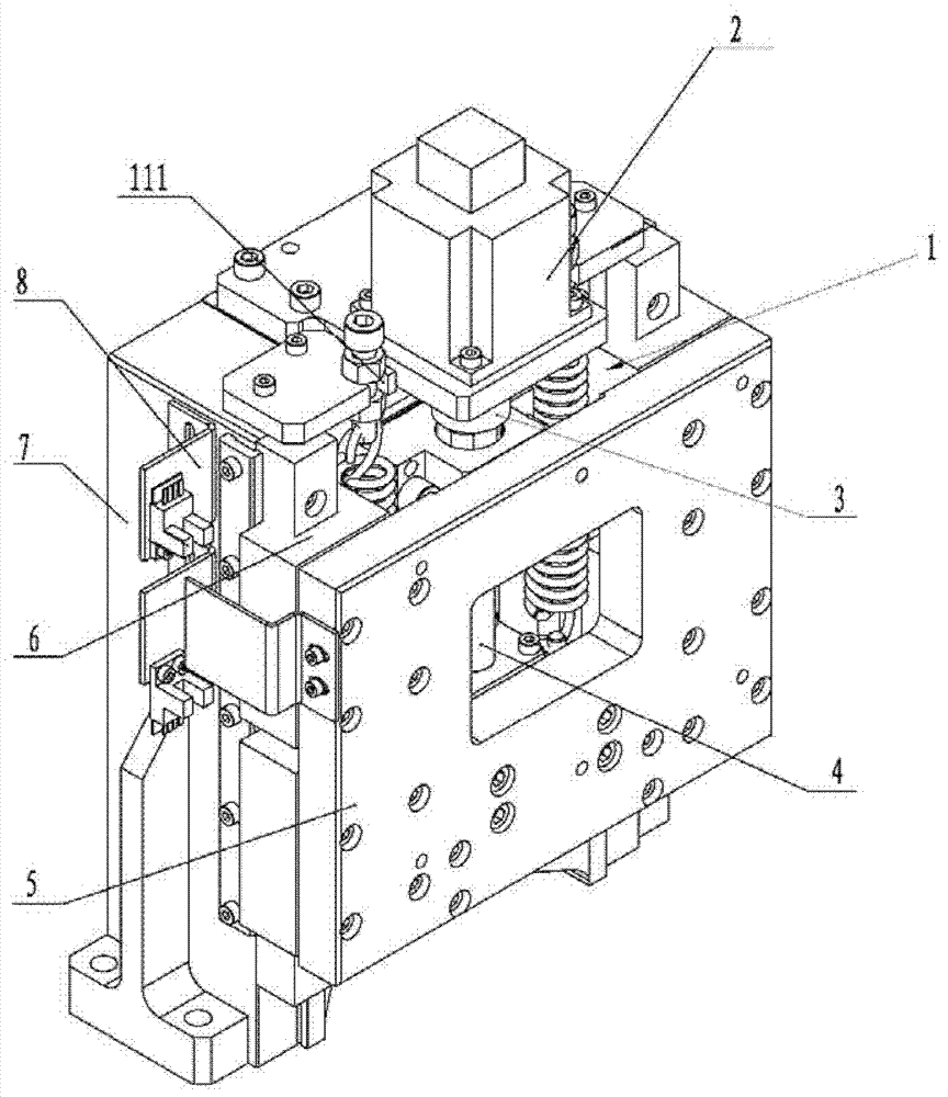 Gravity balancing device on Z-direction working platform and cutting machine