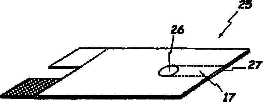 Electrochemical biosensor test strip, fabrication method thereof and electrochemical biosensor