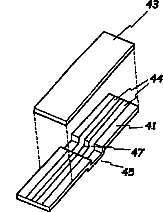 Electrochemical biosensor test strip, fabrication method thereof and electrochemical biosensor