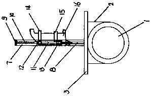 Drilling tool and method for sampling hole in pipeline