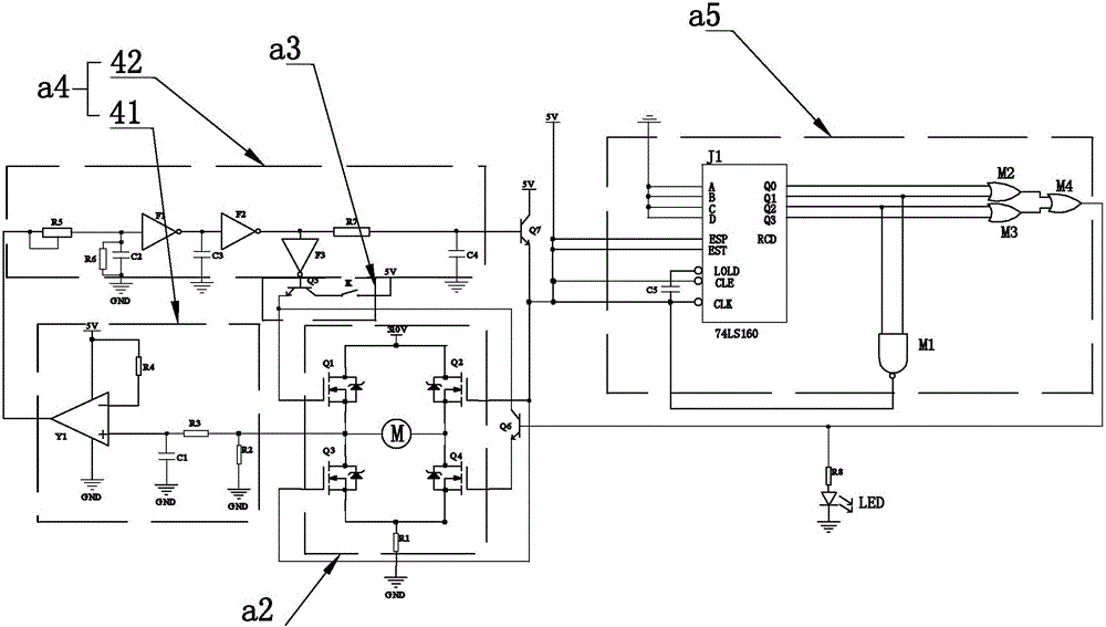 Compression structure for compression forming machine