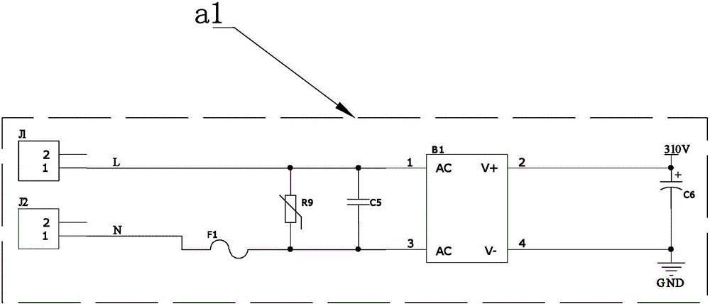 Compression structure for compression forming machine