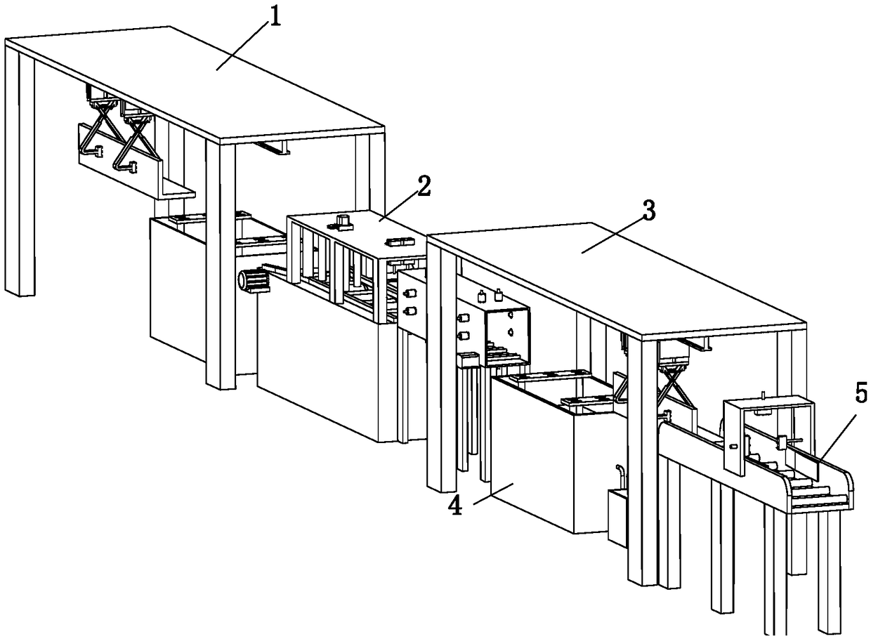 Coating equipment for surfaces of steel angles