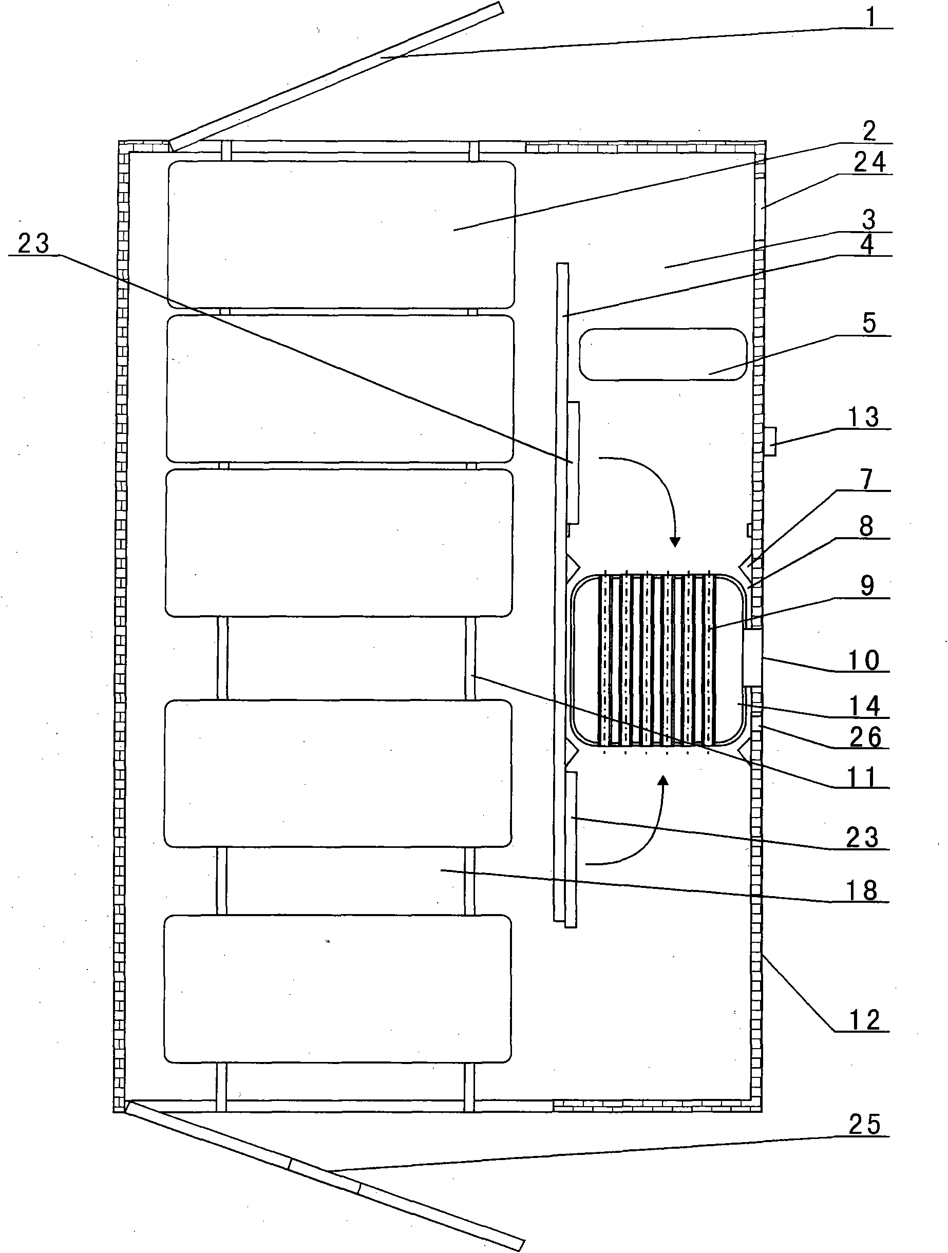 Crop drying equipment